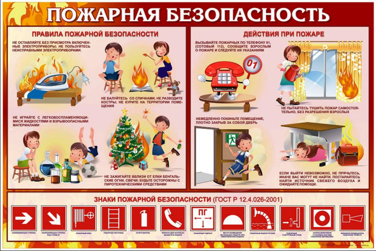 Не прячьтесь при пожаре